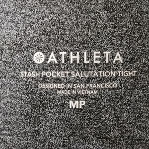 Athleta leggings, Size Medium petite